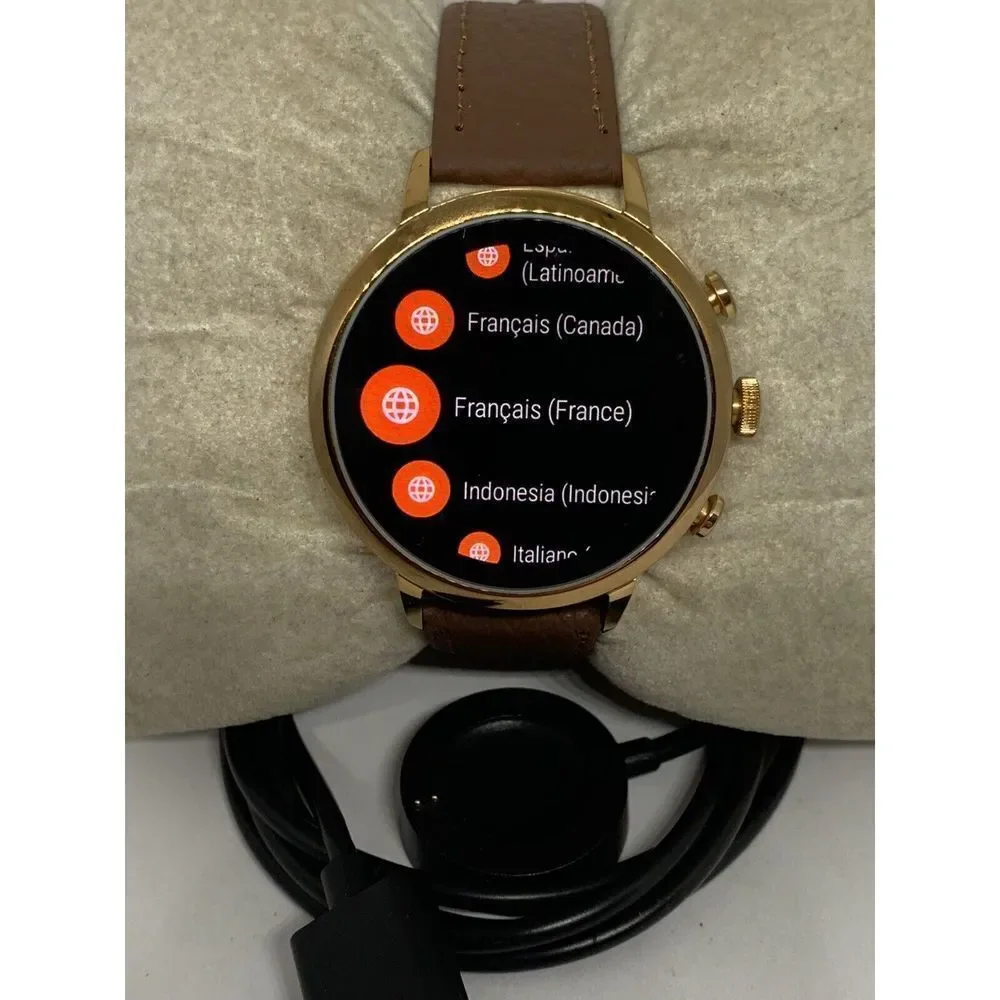 Fossil Gen 4 Authentic Digital Dial Smart Watch Custom Band FTW6018 BA164